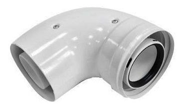 Коаксиальный угол 90 градусов 60/100 Bosch (AZ 393)